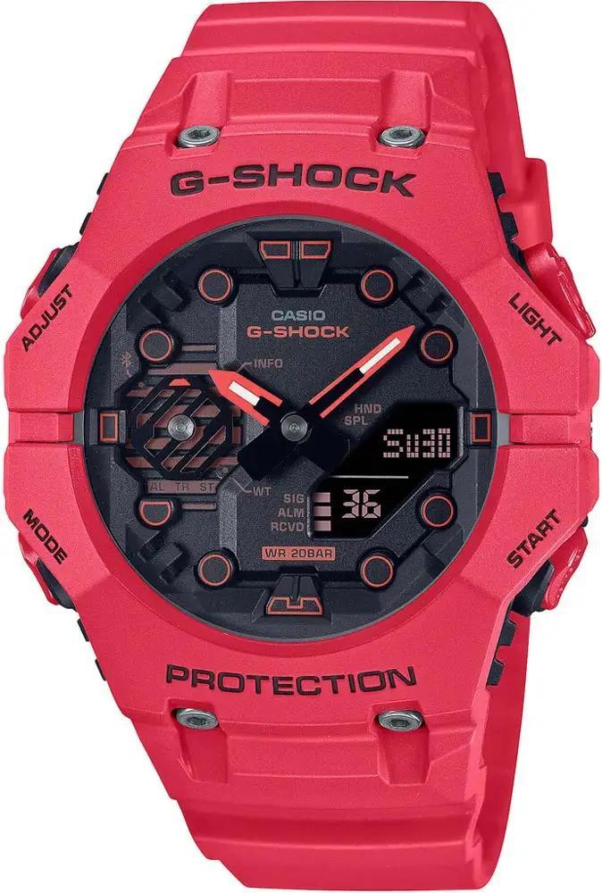 Годинник Casio GA-B001-4AER G-Shock. Червоний