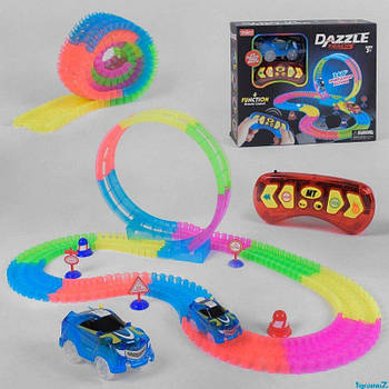 Іграшка Автотрек на радіокеруванні 134 деталі Нас136 G-Rich