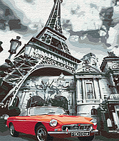 Картина по номерам BrushMe Красный цвет Парижа 40х50см BS51606 TH, код: 8263594