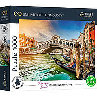 Пазлы Trefl Мост Риальто, Венеция, Италия 1000 элементов серии Безграничная коллекция 68х48 с VA, код: 8264297