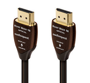 Кабель AudioQuest HDMI Root Beer 18 Optical 10.0 m, фото 1