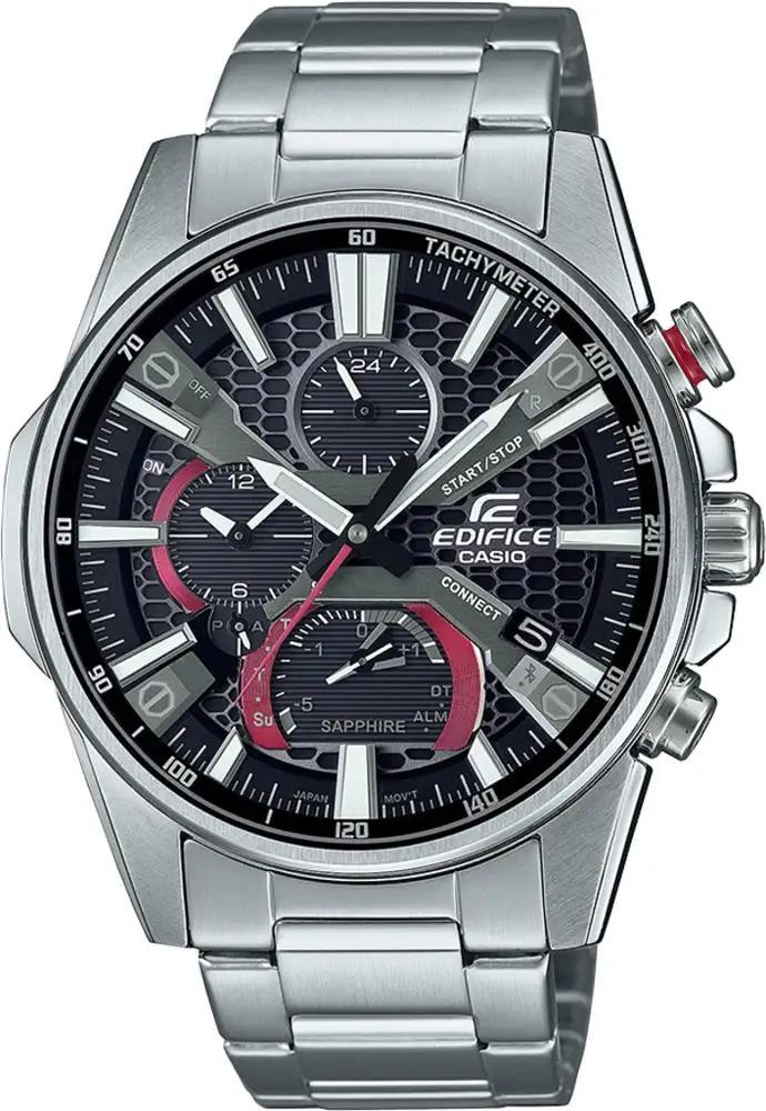 Часы Casio EQB-1200D-1AER Edifice сріблястий