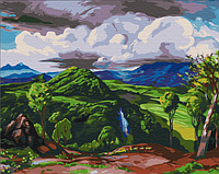 Картина по номерам BrushMe Долина Пиуамо. Доктор Атл, Херардо Мурильо 40х50см BS51432 DS, код: 8265206