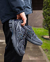 Мужские кроссовки New Balance 1906D Protection Pack Dark Blue, нью баланс на весну лето темно синие рефлективы