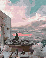Картина по номерам BrushMe Дом в облаках 40х50см BS51856 VA, код: 8265238