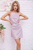 Мини-платье на бретелях, розового цвета, 115R0464
