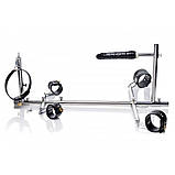 Секс-машина з фаллоімітатором, металева, фото 3