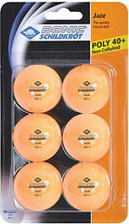 М'ячі Donic Jade ball 40+ 6 шт orange 618378