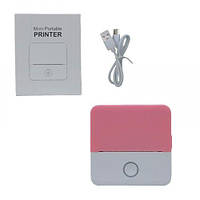 Портативній термопринтер "Portable mini printer" (розовый) [tsi238820-ТCІ]