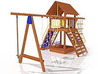 Дитячий ігровий розвивальний комплекс Свято малюка KDG 7,2 х 3,5 х 3,1 м PI, код: 6501561