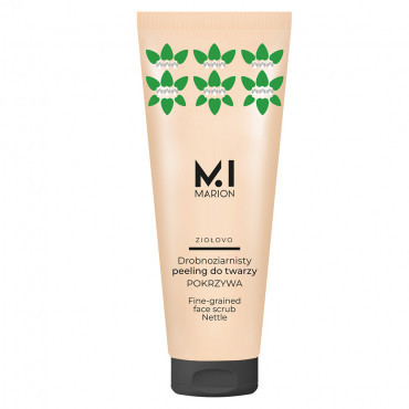 Дрібнозернистий скраб для обличчя з кропивою Marion, 75 мл, фото 1