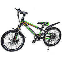 Велосипед подростковый двухколёсный 20 Scale Sports T20 зелёный IB, код: 7737004