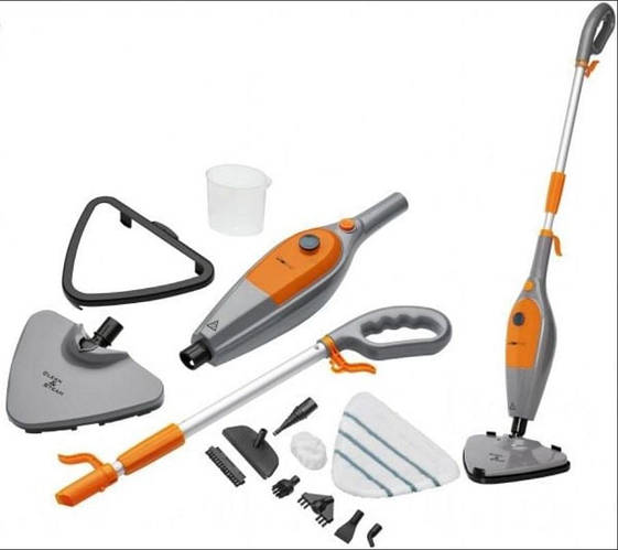 Паровая швабра-пароочиститель для дома, окон (электрошвабра) Clatronic ...