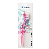 Щетка для очистки зубных протезов Miradent Protho Brush De Lux - Pink