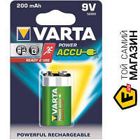 Аккумулятор Varta Power Accu R2U 6F22 9V 200мАч (56722101401)