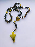 Вервиці MINOV 2794 з натурального бурштину на 50 намистин 37 см