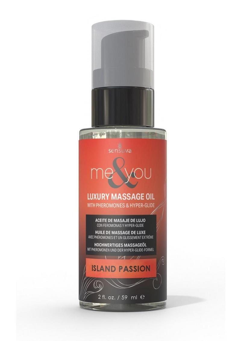 Масажна олія Sensuva Me&You - Island Passion (Wild Passion Fruit & Island Guava) 59 мл (SO9835)