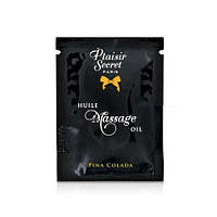 Пробник массажного масла Plaisirs Secrets Pina Colada (3 мл) Китти
