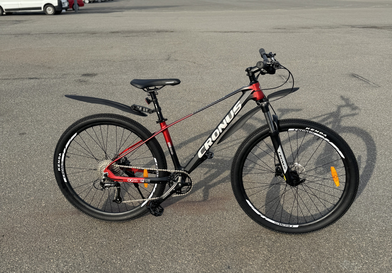 Велосипед Cronus 27,5" Hurricane 2025 Рама-17" black-red