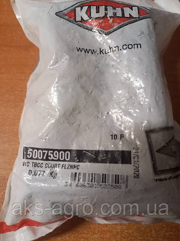 50075900 болт кріплення ножа кормозмішувача KUHN EUROMIX, фото 1