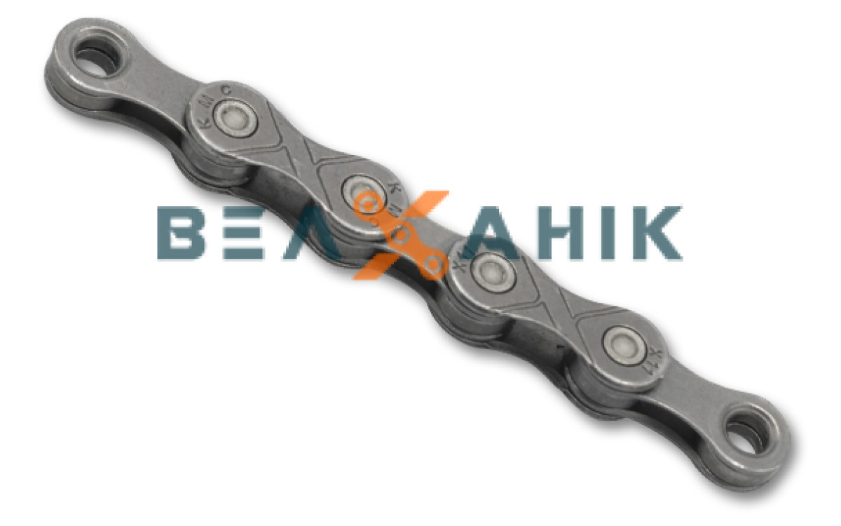 Ланцюг 118 ланок 11S KMC X11 Grey із замком