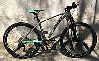 Велосипед 29" Crosser Х880 NEW рама 19" серо-зеленый