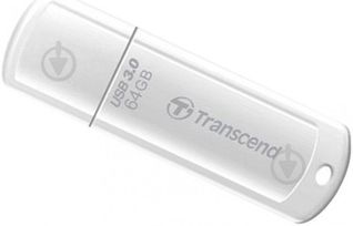 Флешнакопичувач USB 64 GB JetFlash Transcend білий