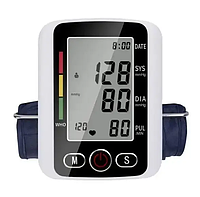 Тонометр на руку Electronic Blood Pressure Monitor (БЕЛЫЙ) (LY-86) mid