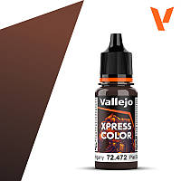 Красное дерево. Краска водорастворимая для фигур 18 мл. VALLEJO Xpress Color 72472