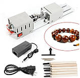 Міні токарний верстат по дереву верстат для дачі по дереву купити настільний токарний верстат, фото 4