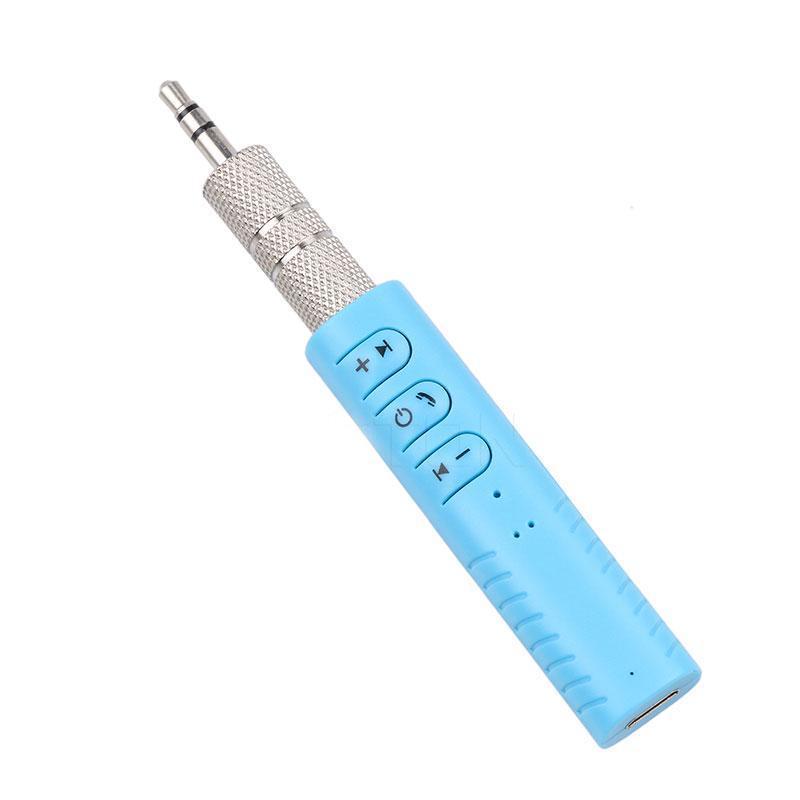 Блютуз адаптер ресівер AUX Bluetooth BT-450 Blue, фото 1