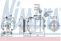 Компрессор кондиционера First Fit Audi Skoda Volkswagen