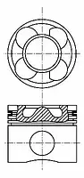 PISTONS SINGLE Fiat Alfa Romeo Lancia Opel