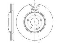 Тормозной диск передний REMSA MB C-CLASS T-MODEL(S203) 03/01- C-