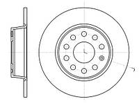 Тормозной диск задний REMSA SKODA OCTAVIA 08-,SUPERB 1.4-2.0 08-;VW