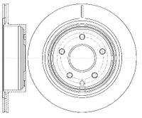 Тормозной диск задний REMSA NISSAN QASHQAI 1.6-2.0DCI 07-,X-TRAIL
