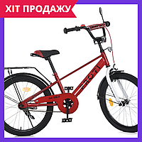 Детский двухколесный велосипед 20 дюймов Profi MB 20021-1 красный