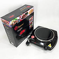 Переносна електрична кухонна плита DOMOTEC MS-5851 900 Вт, Електроплита інфрачервона YK-21