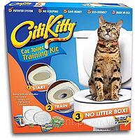 CitiKitty - набір для привчання кішки до унітазу