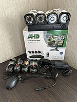 Набор уличных камер видеонаблюдения на 4 камеры с возможностью просмотра KIT AHD 2MP 1080P
