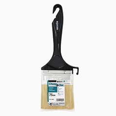 Пензель флейцевий Cheap & Chic синтетичний волокна 75 мм Vaiven SPAIN