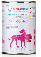 Мера 400 гр Mera MVH Dog Skin Control лечебный влажный корм для собак с заболеваниями кожи, упаковка 6 банок