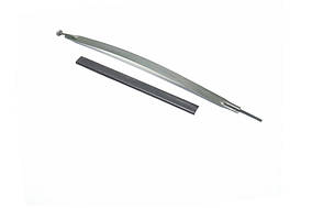 Хомут кронштейна паливного бака (бандаж) Еталон, ТАТА Е1-Е4 з гумовим ущільненням (RIDER) RD265147500102-k