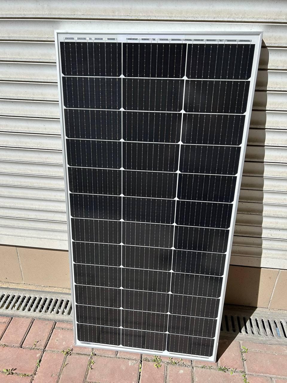 Портативна кремнієва монокристалічна сонячна панель Zhiwang SL-125W-18M 125 Вт.