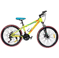 Велосипед SPARK TRACKER JUNIOR 24-AL-13-AML-D (Желтый)