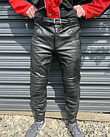 Мужские кожаные мотоштаны Hein Gericke демисезонные | Размер: 54 (~XL) | Штаны для езды по городу