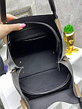АКЦІЯ. Чорний —  комплект сумка з клатчем - елегантний, стильний та зручний (2512), фото 4