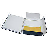 Папка "Особова справа, Нацгвардія України" картонна, з клапанами, на зав'язках, А4, 20 мм, бумвініл, тиснення золото, фото 6