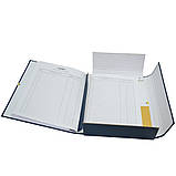 Папка "Особова справа, Нацгвардія України" картонна, з клапанами, на зав'язках, А4, 20 мм, бумвініл, тиснення золото, фото 7