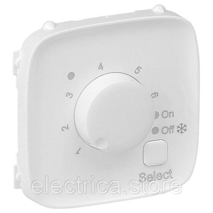 Накладка термостата теплої підлоги Valena ALLURE білий 755325, фото 1